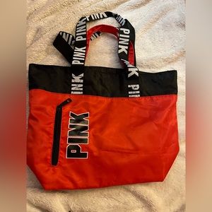 Red PINK tote Bag